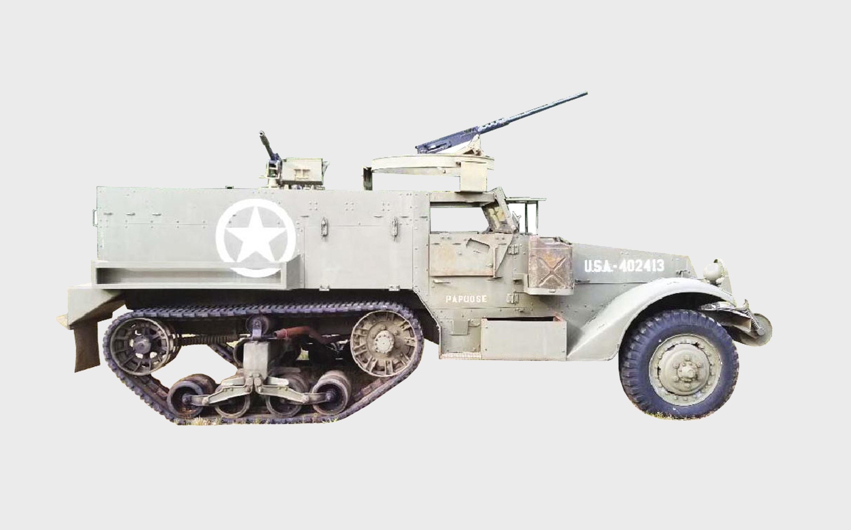 WWII US Military M3 (M2A1)